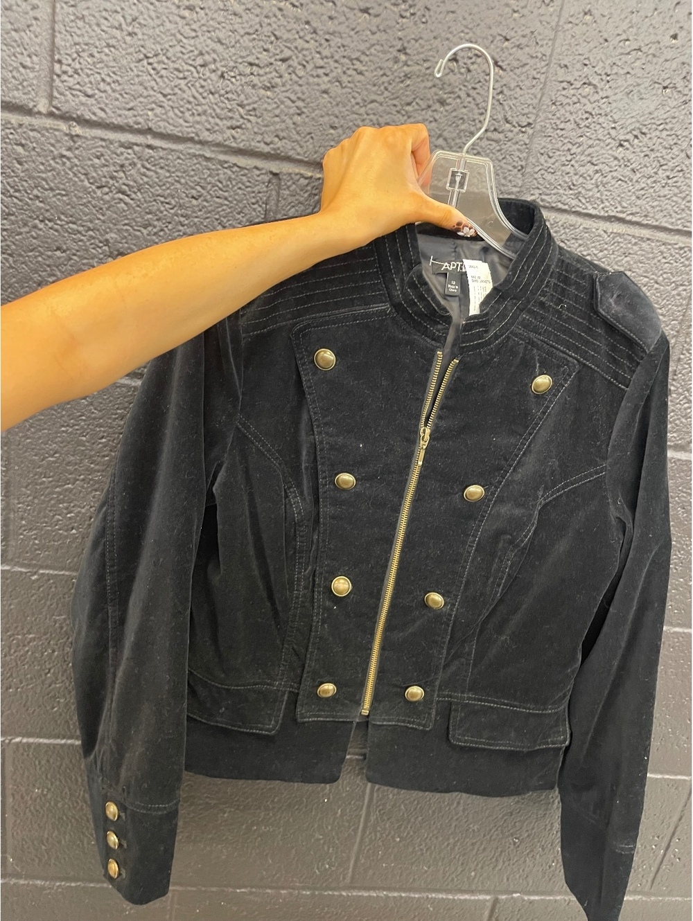 APT. 9 Women's Suede Leather Jacket Size 12